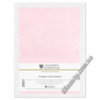 Колаген із екстрактом червоної ікри Collagen Fleece Mask Caviar Janssen, 5шт