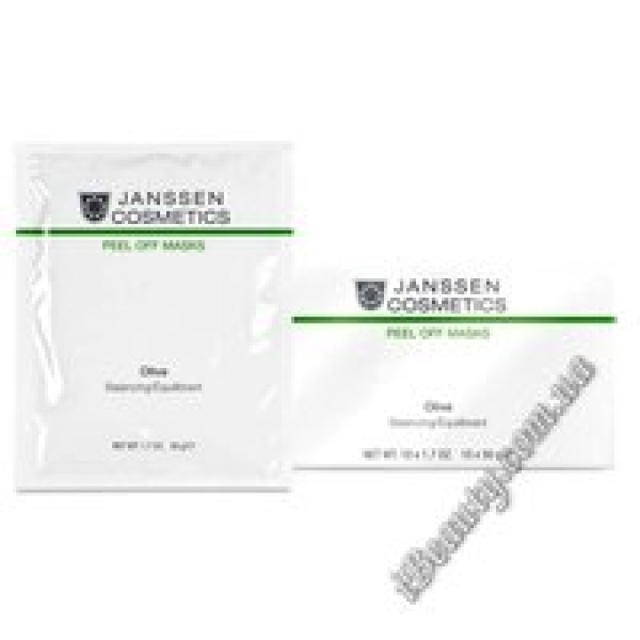 Маска з оливковою олією зволожуюча Olive Smoothing Janssen, 10штх30гр