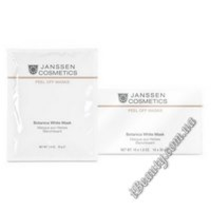 Відбілююча маска "Ботаніка" Botanical White Mask Janssen, 10х30г