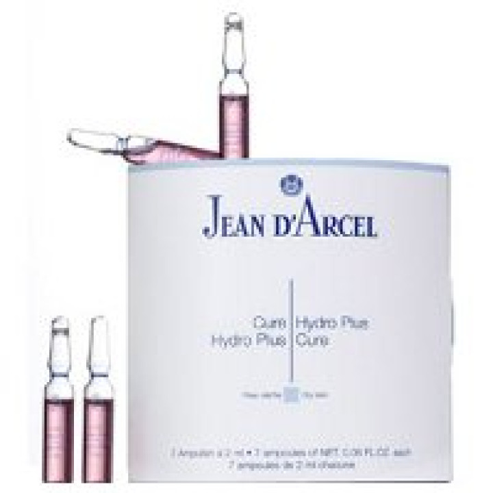 Концентрат для шкіри з дефіцитом вологи - JEAN D`ARCEL Cure Hydro Plus, 7х2 ml