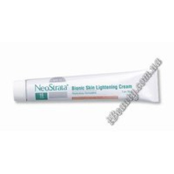 Ефективний денний крем, що освітлює, одночасно захищає шкіру від впливу сонячної радіації Bionic Skin Lightening Cream SPF 15 NeoStrata 30мл
