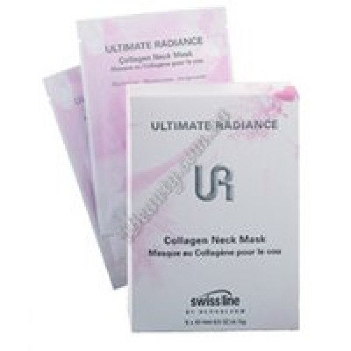 КОЛАГЕНОВА МАСКА ДЛЯ ШИЇ І ПІДБОРОДКУ Swiss Line, 5х14мл