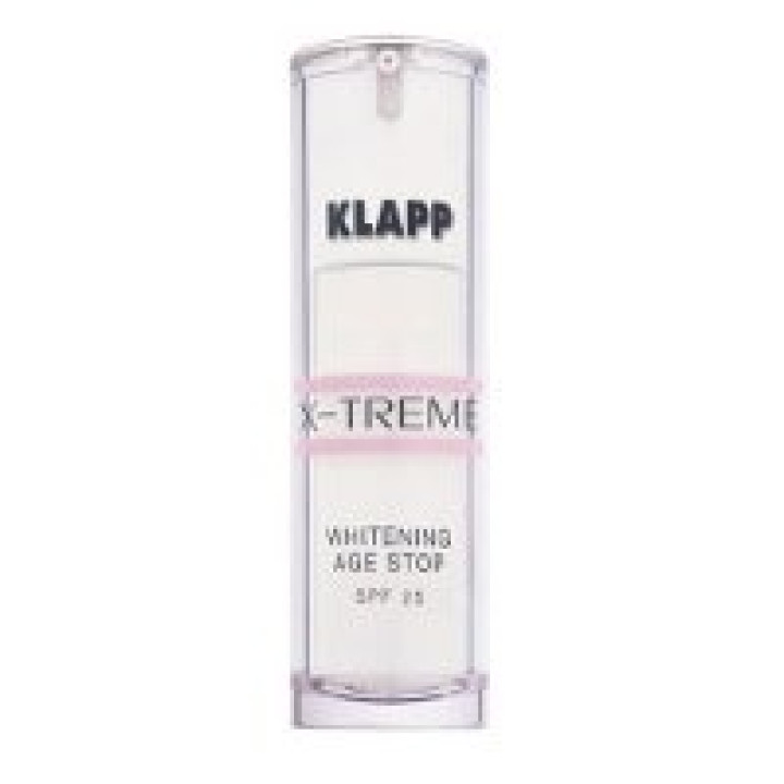 Захисний крем проти старіння – Klapp Extreme Whitening Age Stop SPF 25, 30 ml