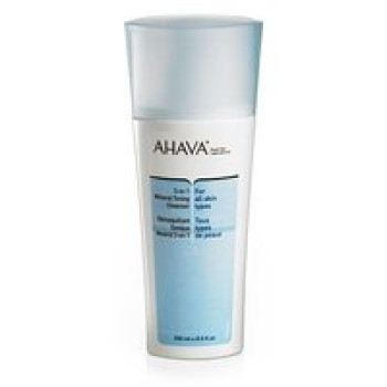 Тонік 3 в 1 для всіх типів шкіри - Ahava Source 3-in-1 Mineral Toning Cleanser, 250ml