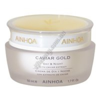 Крем день-ніч з ікрою та золото. пудрою (Day&Night cream) Ainhoa, 50 мл! ~ DCDMRKR ~!