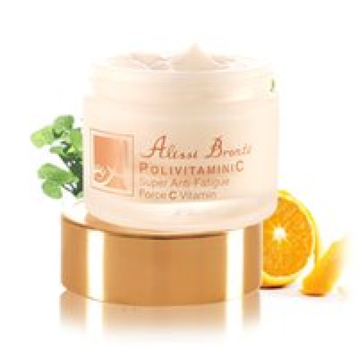 Крем для втомленої шкіри із вітаміном С. - POLIVITAMINIC Alissi Bronte, 50мл