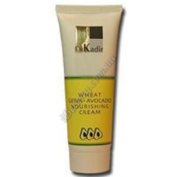 Поживний крем з маслом Зародків пшениці та Авокадо - Wheat Germ Oil And Avocado Nourishing Cream Dr. Kadir, 75 ml