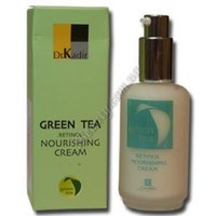 Поживний крем із ретинолом для сухої шкіри - Green Tea-Retinol Nourishing Cream For Dry Skin Dr. Kadir, 50 ml