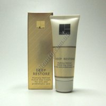 Денний крем для жирної та проблемної шкіри - DEEP RESTORE Day Cream The Oily And Problematic Skin Dr. Kadir, 75 ml