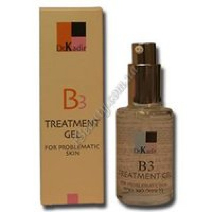 Лікувальний гель для проблемної шкіри B3 Treatment Gel For Problematic Skin Dr. Kadir, 30 ml