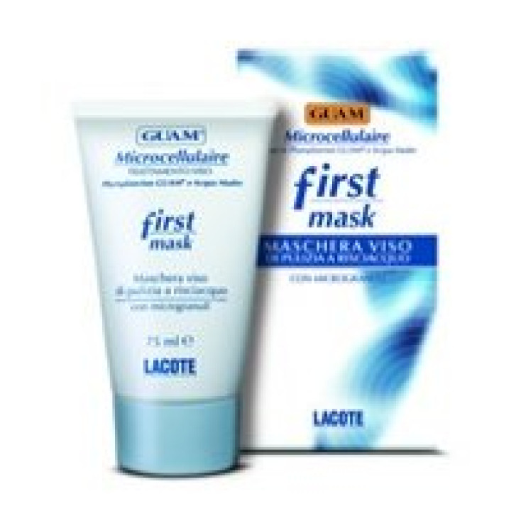 Мікроклітинна перша маска для обличчя, що очищає, для обличчя GUAM, 75 мл.