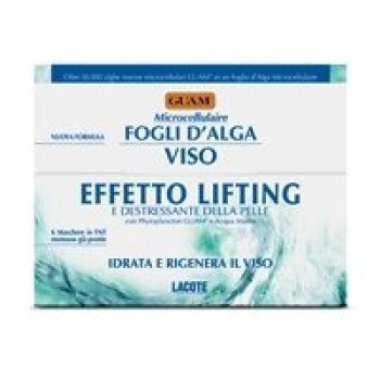 Крем-маска для обличчя в серветках Мікроклітинна GUAM, 6 шт.