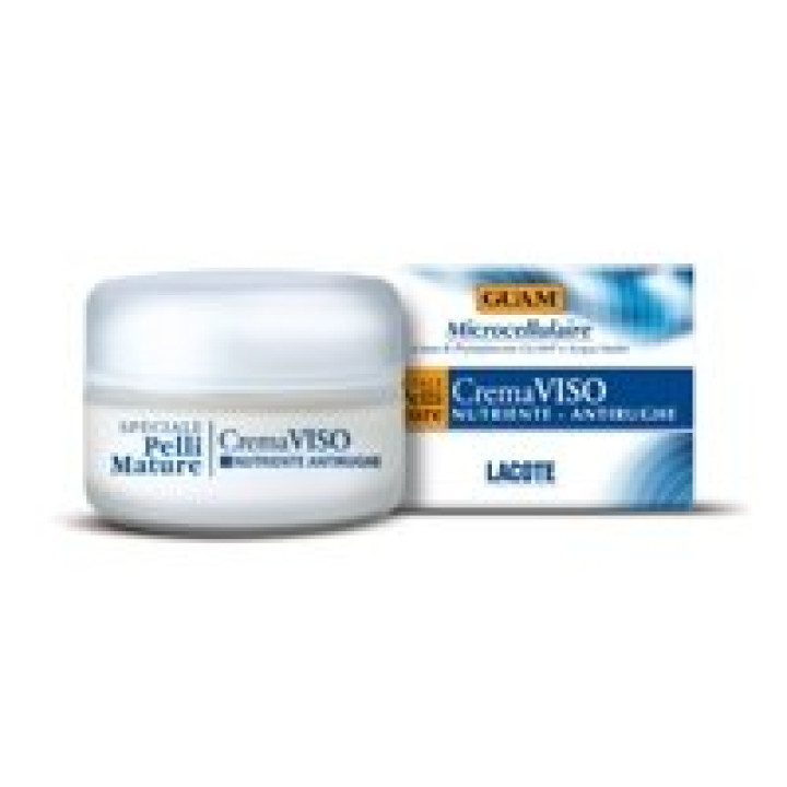 Мікроклітинний живильний крем від зморшок для обличчя GUAM, 50мл.