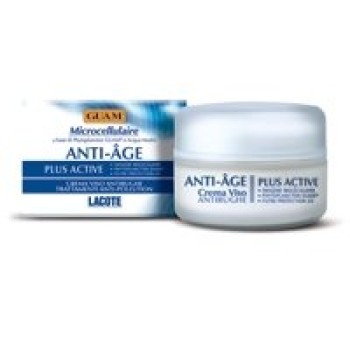 Мікроклітинний крем для обличчя від зморшок АКТИВ ПЛЮС GUAm, 50мл.