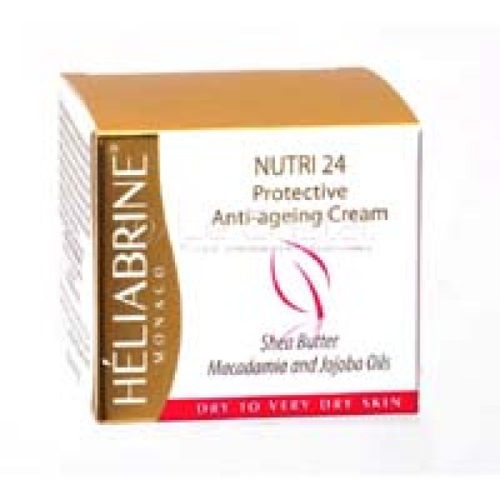 Зволожуючий та тонізуючий крем для сухої та дуже сухої шкіри Cream Nutri24 Heliabrine 50ml