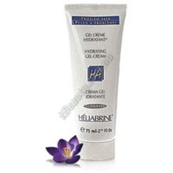 Зволожуючий крем-гель для жирної та зневодненої шкіри з есенцією мускатної троянди - HYDRATING GEL CREAM Heliabrine, 75 мл