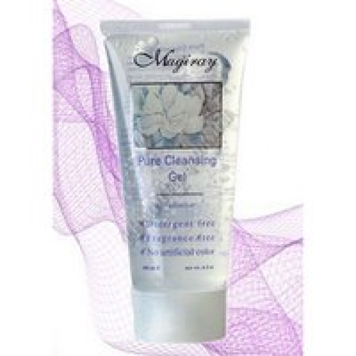 Очищувальне желе гідрує шар мертвих клітин, сприяє їх відшарування з поверхні шкіри - PURE CLESNSING GEL Magiray, 180ml