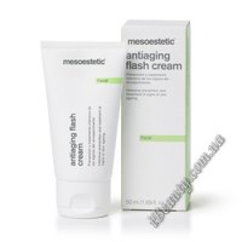 Омолоджувальний крем проти зморшок - Antiaging flash cream, mesoestetic, 50 мл