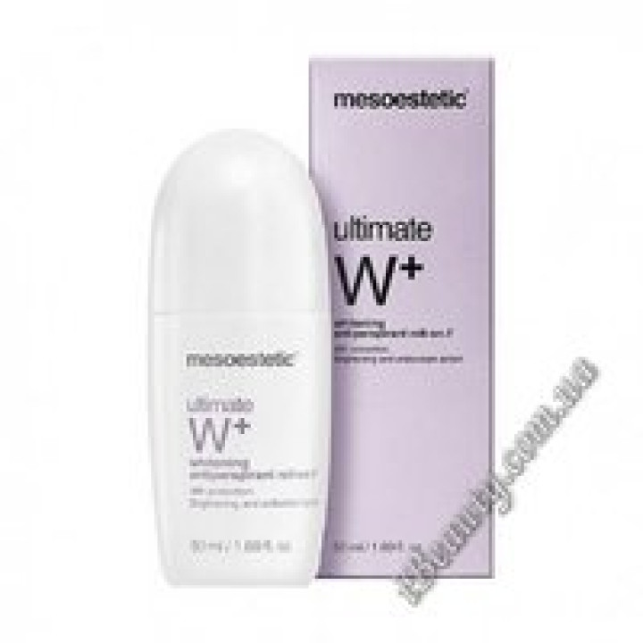Ultimate W+ кульковий дезодорант, що освітлює - Ultimate W+ antipersperant roll-on, mesoestetic, 50 мл