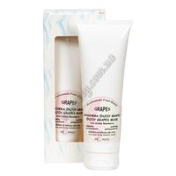Маска з екстрактом винограду, універсальна маска для всіх типів шкіри (GRAPES ENJOY GRAPES MASK Bearberry), обличчя + тіло M.Magi, 250 мл.