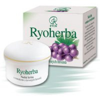 Нічний крем з екстрактом із чорного винограду Ryor, 50 мл