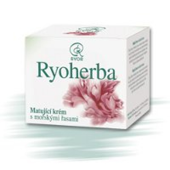 Крем з матовим відтінком із морських водоростей Ryor, 50 мл