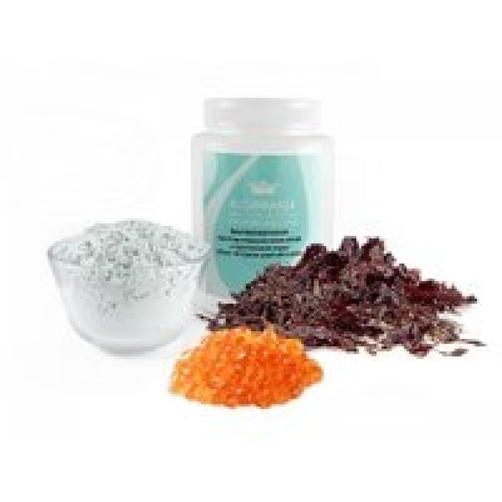 Альгінатна маска проти старіння шкіри обличчя з протеїнами ікри - Elixir Of Caviar peel off mask Setalg, 200 гр