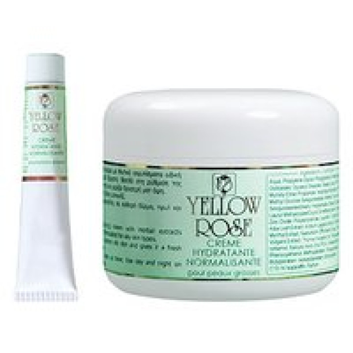 Зволожуючий крем (нормалізує роботу сальних залоз) - Creme Hydratante Normalisante Yellow Rose, 50мл
