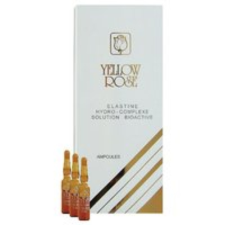 Сироватка з еластином (зволожує, тонізує, повертає еластичність) - Elastine Yellow Rose, 12 амп x 3мл