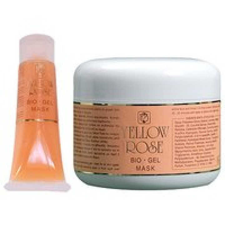 Зволожуюча відновлююча біогелева маска від зморшок для будь-якого типу шкіри - Bio-Gel Mask Yellow Rose, 50мл