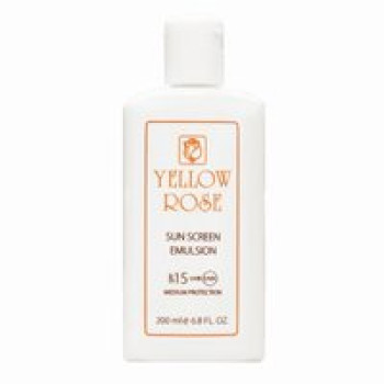 Сонцезахисна емульсія SPF15 - Sun screen emulsion Yellow Rose, 200мл