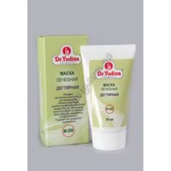Маска лікувальна дєгтярна д-р Юдіна, 50мл