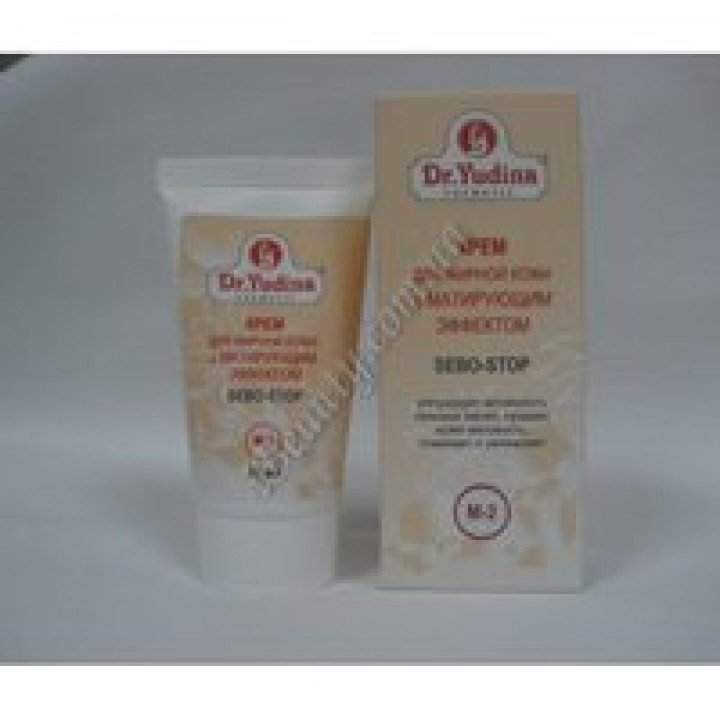 Крем для жиру. шкіри з матір. еф. "Sebo Stop" д-р Юдіна, 50мл