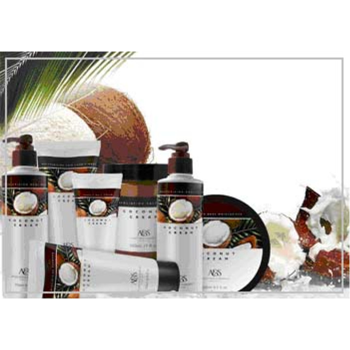 Лінія по догляду за тілом та волоссям З МАСЛОМ КОКОСОВОГО ГОРІХА COCONUT CREAM SOMERSET