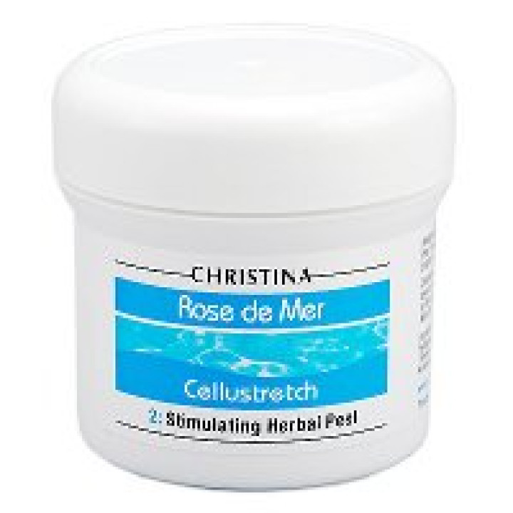 Стимулюючий рослинний пілінг для тіла Роз де Мер - Rose De Mer Cellustrech Pro-2 Stimulating Herbal Peel CHRISTINA, 150ml