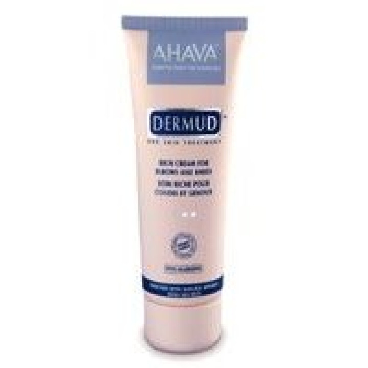 Крем живильний для шкіри ліктів та колін - Ahava Dermud Cream for Elbows and Knees, 75 ml