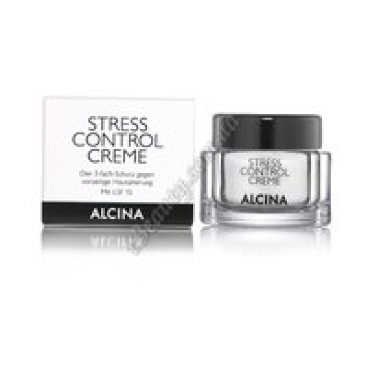Крем для захисту шкіри обличчя Stress Control Alcina, 50 ml