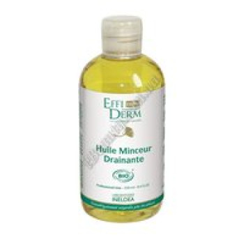 Олія масажна для схуднення та дренажу органічна Effiderm, 250 мл