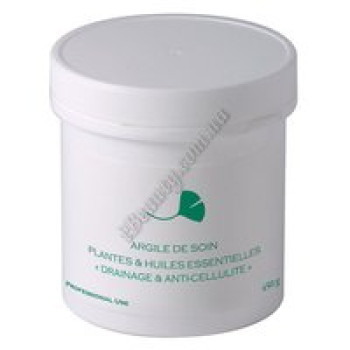 Маска-глина з рослинами та ефірними оліями дренажної та антицелюлітної дії Effiderm, 450 г