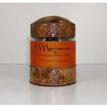 Мило "Чорне з евкаліптом" Eucalyptus Black Soap Morjana, Баночка 200 г
