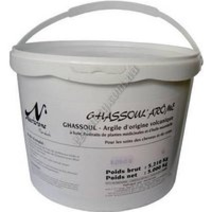 Гасул (розсул), збагачений 7 травами (марокканська вулканічна глина) Nectarome, 5 кг