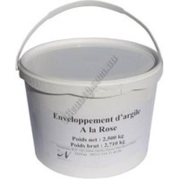 Обгортання біла глина + м'ята для тіла Nectarome, 2,5 кг