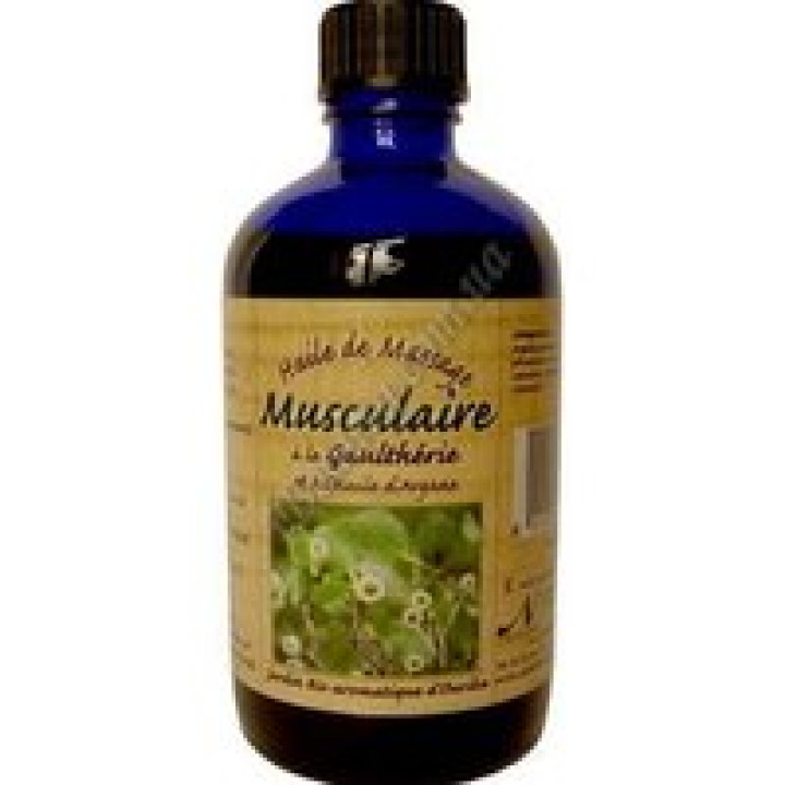 Олія масажна для м'язів та суглобів арганія + гаултерія Nectarome, 100 мл
