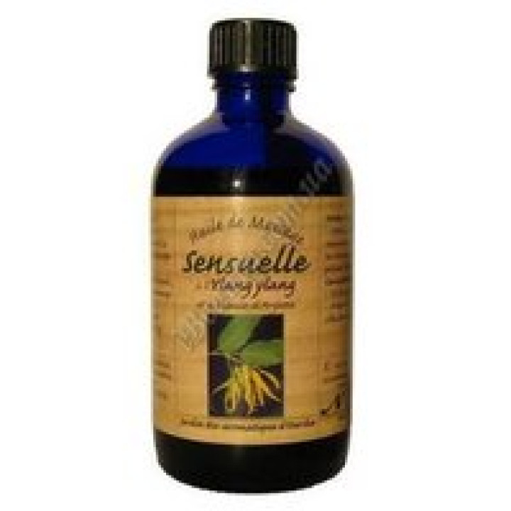 Масло масажне, що пробуджує чуттєвість арганія + іланг-іланг Nectarome, 100 мл