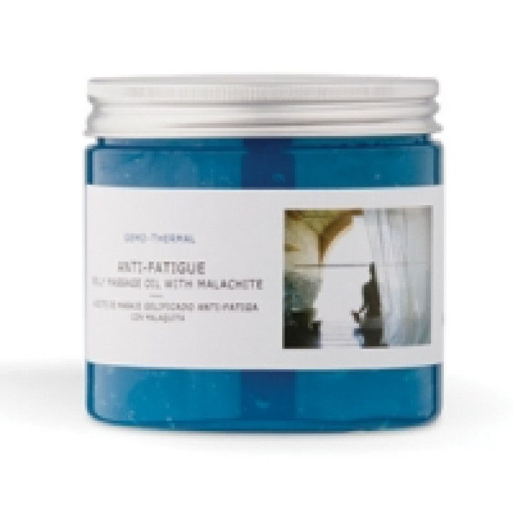 Масажне масло з малахітом, що надає енергію - Anti-Fatigue Gelly Massage Oil with Malachite Skeyndor, 600ml