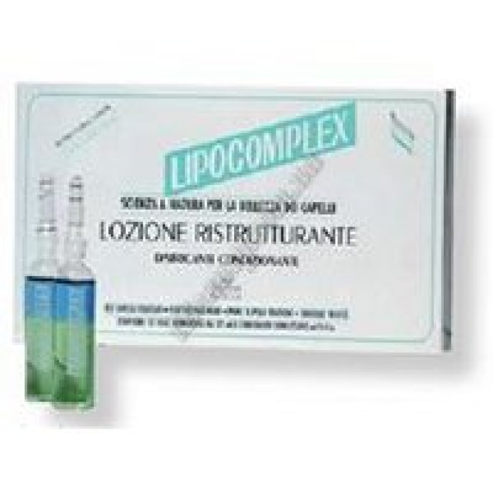 LIPOCOMPLEX LOZIONE RISTRUTTURANTE Біфазний відновлюючий лосьон (ампули)