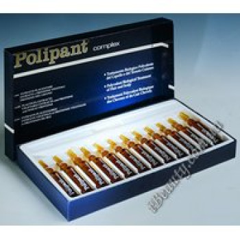 Комплекс з плацентарними та рослинними екстрактами, рослинними протеїнами проти випадання волосся - POLIPANT COMPLEX, DIKSON, 12х10 мл мл