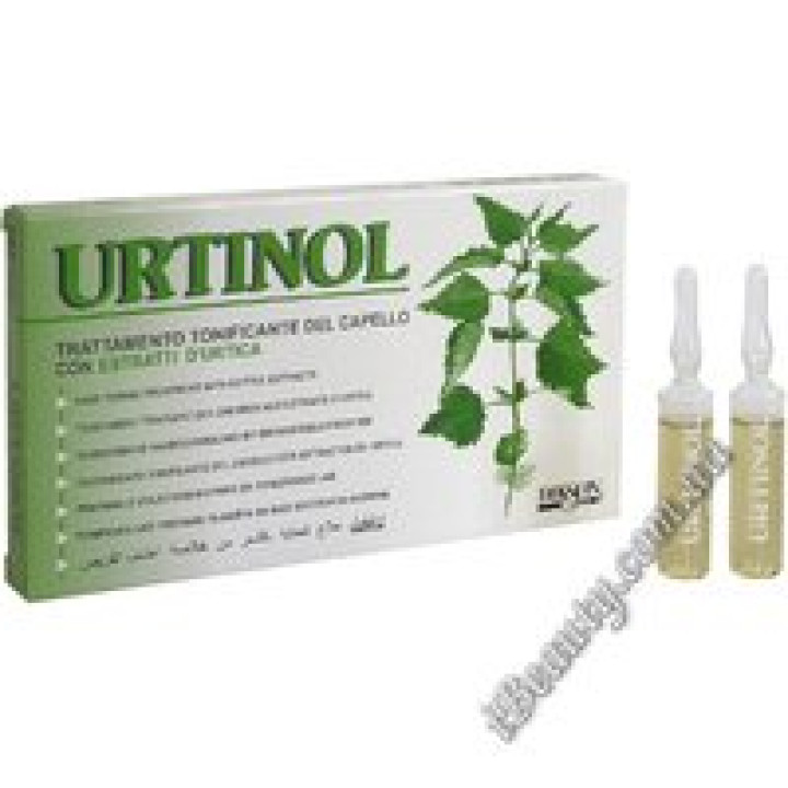 Тонізуючий засіб з екстрактом кропиви в ампулах - URTINOL, DIKSON, 10х10 мл