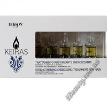 Ампули для зміцнення волосся та лікування їх випадання - TRATTAMENTO RINFORZANTE ENERGIZZANTE, DIKSON, 8*10 мл