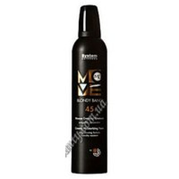 Мус-піна з антижовтим ефектом для блондинок - 45 MOVE-ME Blondy, DIKSON, 300 мл